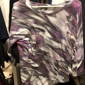 Purple 3/4 sleeve top